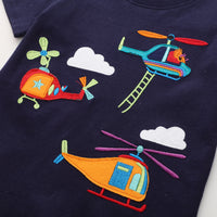 Load image into Gallery viewer, Baby Kid Unisex Cartoon Embroidered T-Shirts Wholesale 220422357
