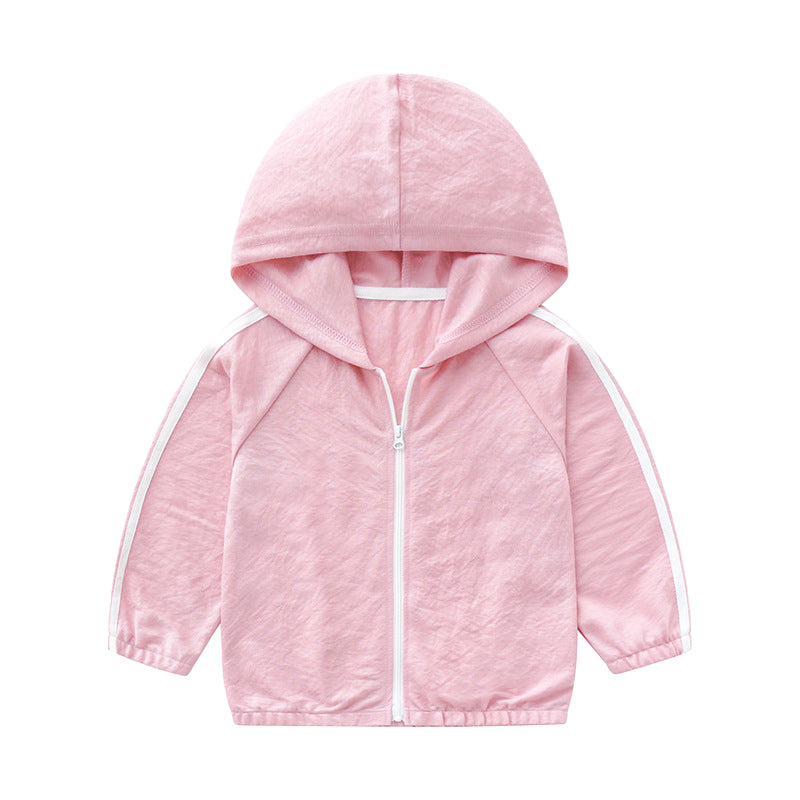 Baby Kid Unisex Solid Color Jackets Outwears Wholesale 220422410