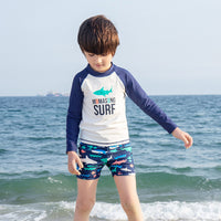 Load image into Gallery viewer, Baby Kid Boys Color-blocking Animals Sports Swimwears Wholesale 22042243
