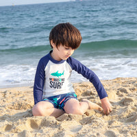 Load image into Gallery viewer, Baby Kid Boys Color-blocking Animals Sports Swimwears Wholesale 22042243
