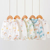 Load image into Gallery viewer, Baby Kid Unisex Fruit Rainbow Animals Cartoon Print Jackets Outwears Wholesale 220422433
