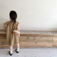 Load image into Gallery viewer, Baby Kid Girls Solid Color Dresses Wholesale 220422452
