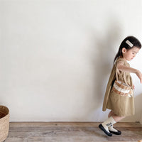 Load image into Gallery viewer, Baby Kid Girls Solid Color Dresses Wholesale 220422452
