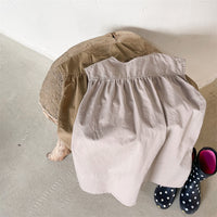 Load image into Gallery viewer, Baby Kid Girls Solid Color Dresses Wholesale 220422452
