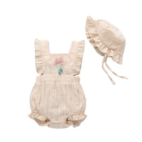 Load image into Gallery viewer, Baby Girls Solid Color Rompers Wholesale 22042246
