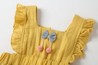 Load image into Gallery viewer, Baby Girls Solid Color Rompers Wholesale 22042246
