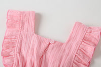 Load image into Gallery viewer, Baby Girls Solid Color Rompers Wholesale 22042246
