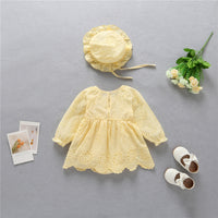 Load image into Gallery viewer, Baby Girls Bow Dresses Wholesale 220422465
