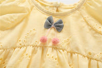 Load image into Gallery viewer, Baby Girls Bow Dresses Wholesale 220422465
