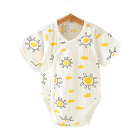 Load image into Gallery viewer, Baby Unisex Animals Cartoon Alphabet Print Rompers Wholesale 220422488
