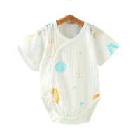 Load image into Gallery viewer, Baby Unisex Animals Cartoon Alphabet Print Rompers Wholesale 220422488
