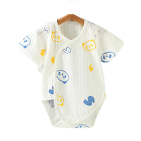 Load image into Gallery viewer, Baby Unisex Animals Cartoon Alphabet Print Rompers Wholesale 220422488
