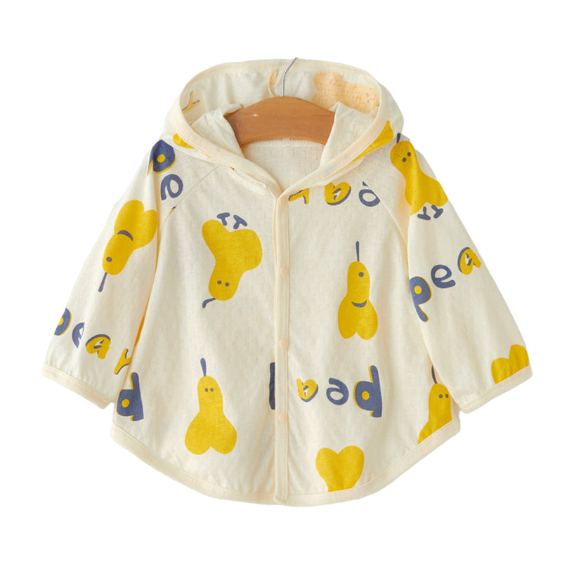Baby Kid Unisex Cartoon Print Jackets Outwears Wholesale 220422501