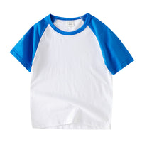 Load image into Gallery viewer, Baby Kid Unisex Color-blocking T-Shirts Wholesale 220422517
