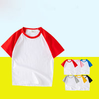 Load image into Gallery viewer, Baby Kid Unisex Color-blocking T-Shirts Wholesale 220422517
