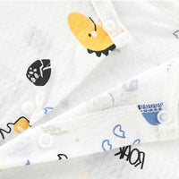 Load image into Gallery viewer, Baby Unisex Letters Fruit Dinosaur Rainbow Animals Cartoon Print Jumpsuits Wholesale 220422518
