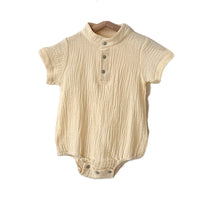 Load image into Gallery viewer, Baby Unisex Solid Color Rompers Wholesale 220422642
