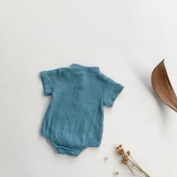 Load image into Gallery viewer, Baby Unisex Solid Color Rompers Wholesale 220422642
