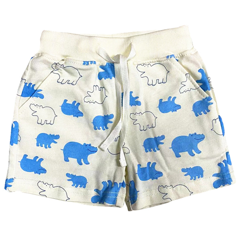 Baby Kid Unisex Animals Ribbon Print Sports Shorts Wholesale 220422662