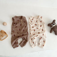 Load image into Gallery viewer, Baby Unisex Cartoon Print Jumpsuits Wholesale 220422671
