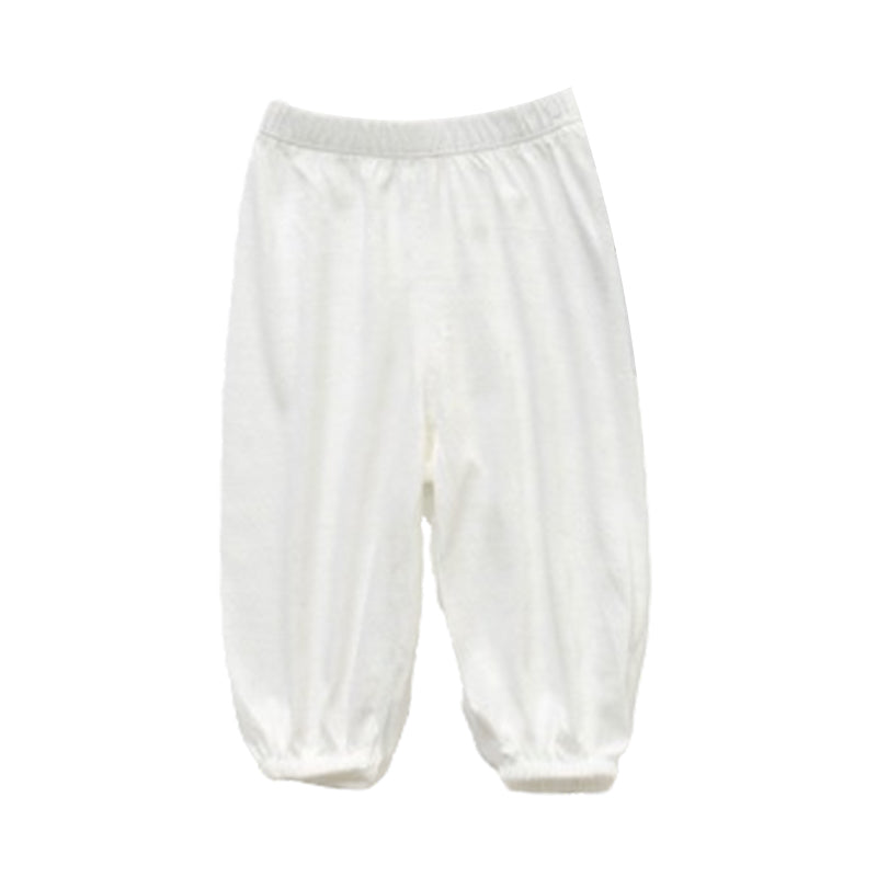 Baby Kid Unisex Solid Color Pants Wholesale 22042274