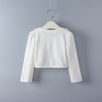 Load image into Gallery viewer, Kid Girls Solid Color Jackets Outwears Wholesale 22042275
