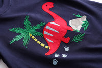 Load image into Gallery viewer, Baby Kid Unisex Dinosaur Cartoon Print T-Shirts Wholesale 22042279
