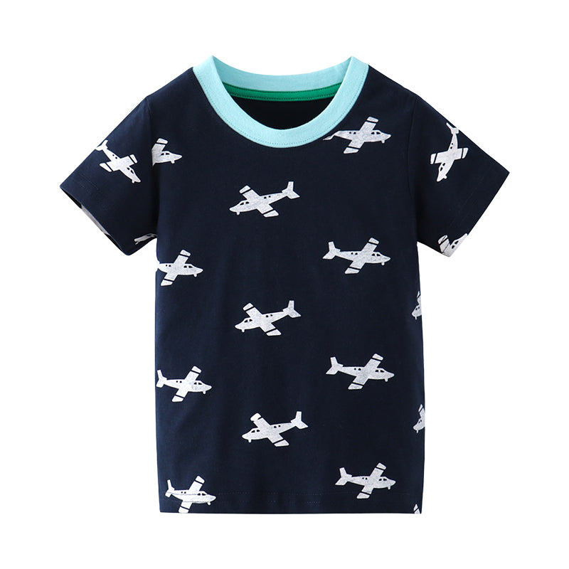 Baby Kid Unisex Cartoon Print T-Shirts Wholesale 22042294