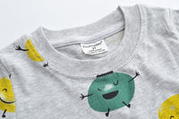 Load image into Gallery viewer, Baby Kid Unisex Cartoon Expression Print T-Shirts Wholesale 22042298
