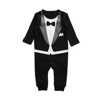Load image into Gallery viewer, Baby Boys Bow Jumpsuits Wholesale 22042503
