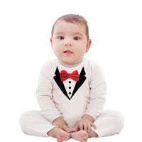 Load image into Gallery viewer, Baby Boys Bow Jumpsuits Wholesale 22042503

