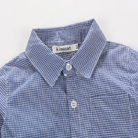 Load image into Gallery viewer, 3 Pieces Set Baby Kid Boys Checked Bow Shirts Solid Color Vests&amp;Waistcoats And Pants Wholesale 22042504
