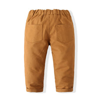 Load image into Gallery viewer, 3 Pieces Set Baby Kid Boys Checked Bow Shirts Solid Color Vests&amp;Waistcoats And Pants Wholesale 22042504
