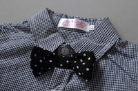 Load image into Gallery viewer, 3 Pieces Set Baby Kid Boys Striped Bow Shirts Solid Color Vests&amp;Waistcoats And Pants Wholesale 22042507
