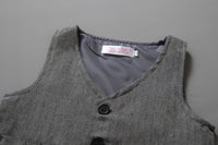 Load image into Gallery viewer, 3 Pieces Set Baby Kid Boys Striped Bow Shirts Solid Color Vests&amp;Waistcoats And Pants Wholesale 22042507
