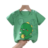 Load image into Gallery viewer, Baby Boys Letters Cartoon Print T-Shirts Wholesale 220425100
