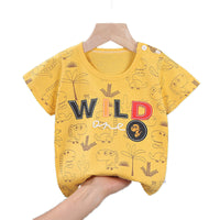 Load image into Gallery viewer, Baby Boys Letters Cartoon Print T-Shirts Wholesale 220425100
