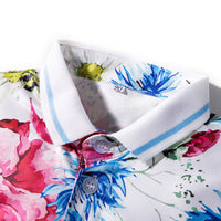 Load image into Gallery viewer, Baby Kid Boys Flower Print Polo Shirts Wholesale 220425126
