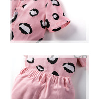 Load image into Gallery viewer, 2 Pieces Set Baby Boys Dressy Birthday Party Bow Print Shirts And Solid Color Shorts Wholesale 220425130
