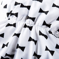 Load image into Gallery viewer, Baby Kid Girls Bow Print Dresses Wholesale 220425132
