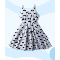 Load image into Gallery viewer, Baby Kid Girls Bow Print Dresses Wholesale 220425132
