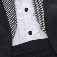 Load image into Gallery viewer, Baby Boys Houndstooth Bow Jumpsuits Wholesale 22042514
