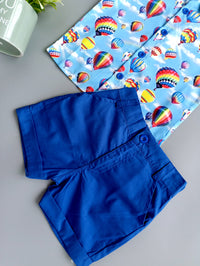 Load image into Gallery viewer, 2 Pieces Set Baby Kid Boys Bow Print Shirts And Solid Color Shorts Wholesale 220425141
