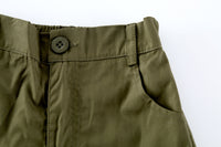 Load image into Gallery viewer, 2 Pieces Set Baby Kid Boys Cartoon Bow Print Shirts And Solid Color Shorts Wholesale 220425146
