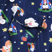 Load image into Gallery viewer, 2 Pieces Set Baby Kid Boys Cartoon Print Shirts And Solid Color Shorts Wholesale 220425150
