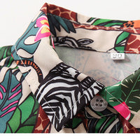 Load image into Gallery viewer, 2 Pieces Set Baby Kid Boys Tropical Shirts And Solid Color Pants Wholesale 220425178
