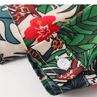 Load image into Gallery viewer, 2 Pieces Set Baby Kid Boys Tropical Shirts And Solid Color Pants Wholesale 220425178
