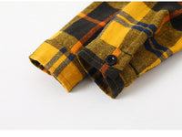 Load image into Gallery viewer, 2 Pieces Set Baby Kid Boys Checked Bow Shirts And Jeans Wholesale 220425183
