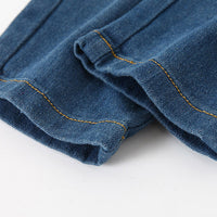 Load image into Gallery viewer, 2 Pieces Set Baby Kid Boys Checked Bow Shirts And Jeans Wholesale 220425183
