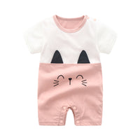 Load image into Gallery viewer, Baby Kid Unisex Striped Letters Dinosaur Animals Cartoon Print Jumpsuits Wholesale 220425188
